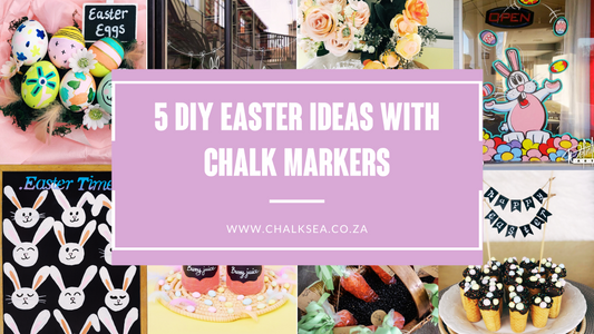 5 DIY easter ideas with chalk markers